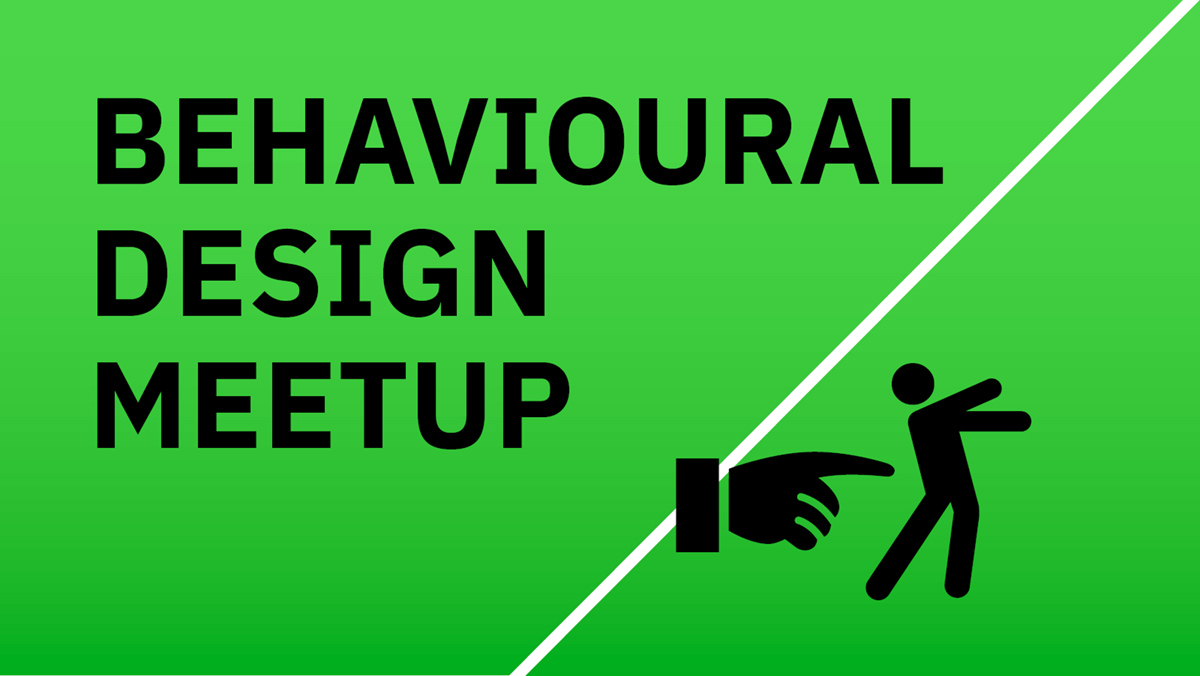 Titelbild Behavioural Design Meetup