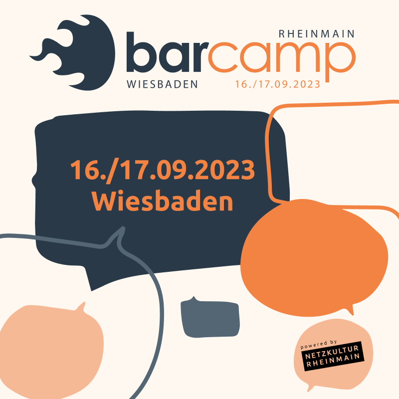 Logo des barcamp RheinMain 2023