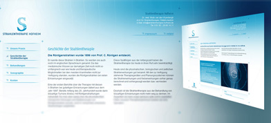 Impression der Webseite