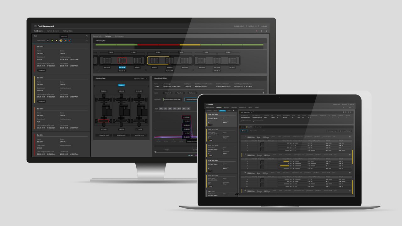 Beispielscreen im Dark Mode aus dem Phoenix CMS Design System