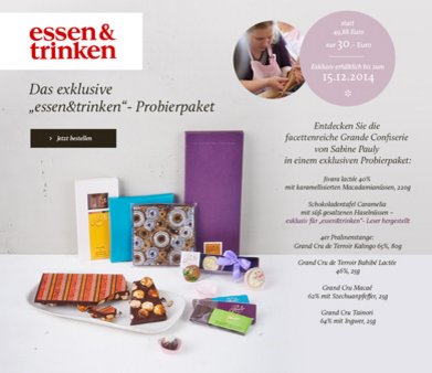Impression von Sabine Pauly Pralinen