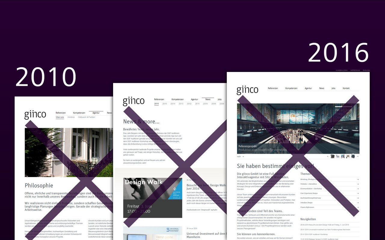 Impression des Relaunch